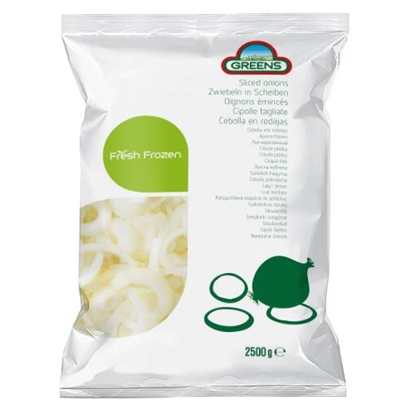 Picture of GREENS SLICED ONIONS 1KG